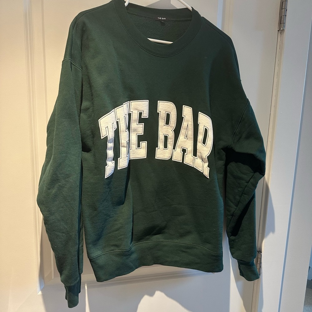 The Bar Crewneck Sweatshirt EUC